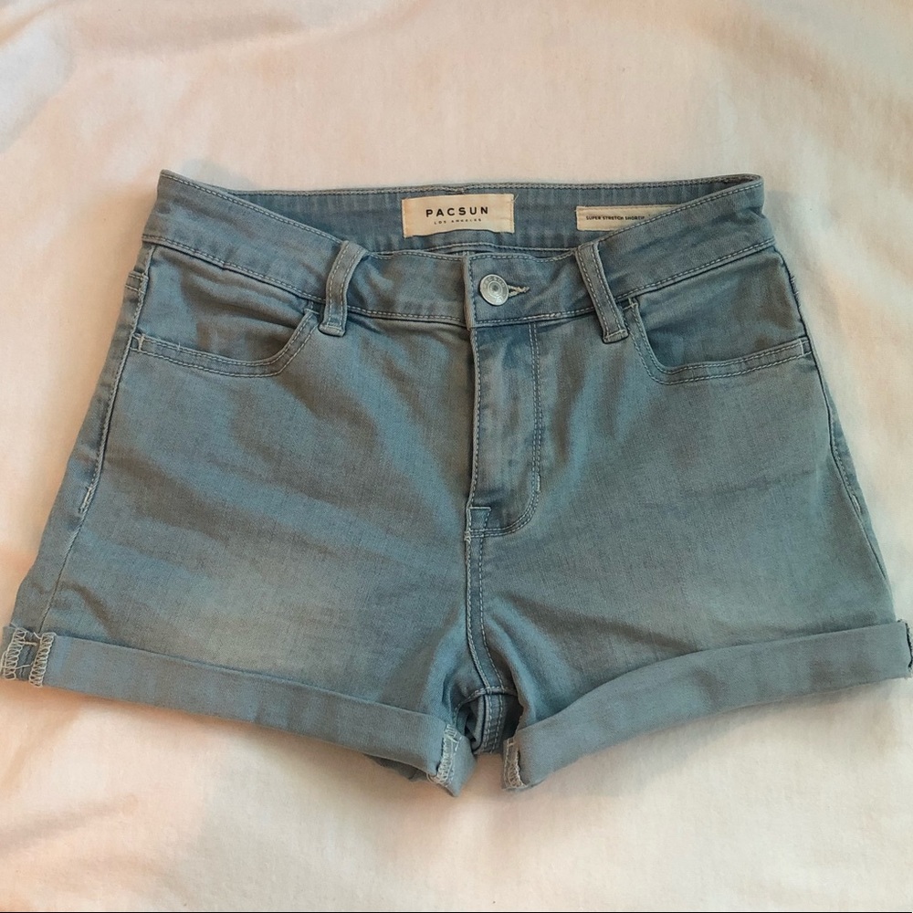PacSun Super Stretch Shortie Shorts